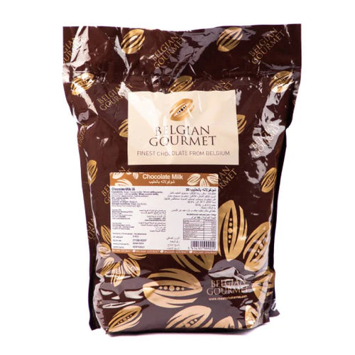 Belgian Gourmet Milk Chocolate 35% 5 KG
