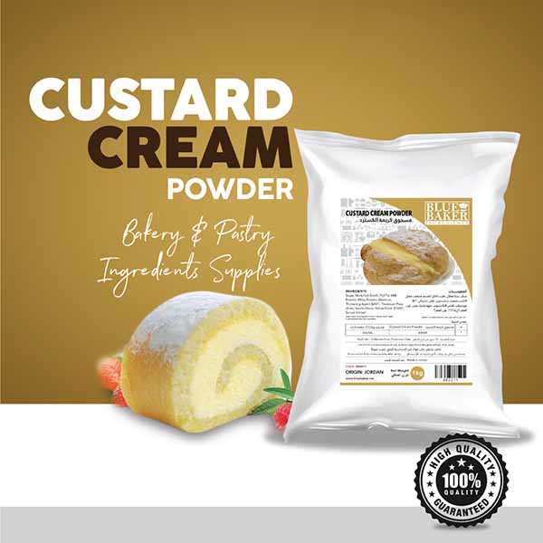 Blue Baker Premium Custard Cream Powder 1kg