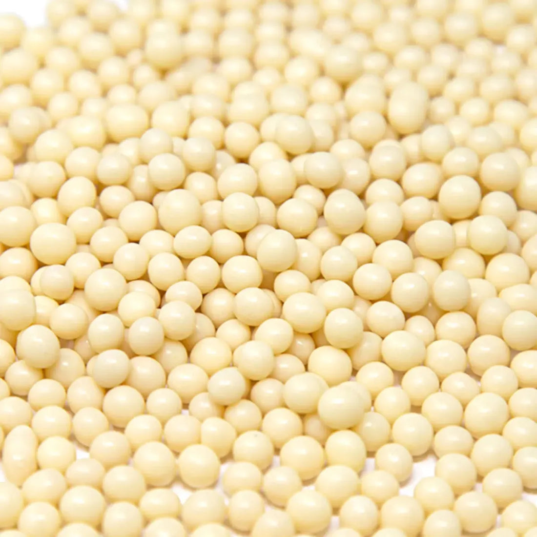 Crunchy Beads White 100g