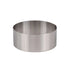 A stainless steel round cake ring measuring 6cm in diameter and 5cm in height. The ring has a polished, shiny finish with a smooth surface, and it is open at the top and bottom, designed for shaping and decorating cakes.