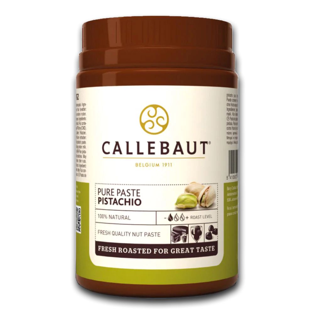 Callebaut 100% Pure Pistachio Paste Nut Based Filling - 1kg Bucket