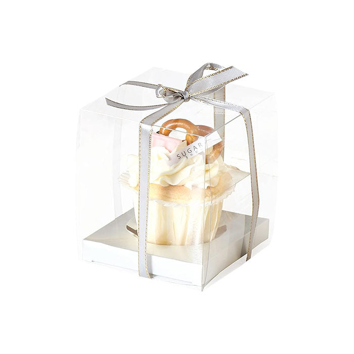 Clear PVC Single Cupcake Box