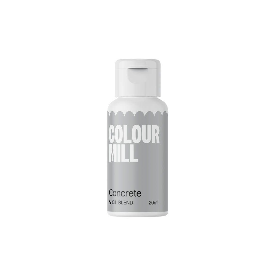 Colour Mill Oil Based Food Colour - Concrete 20ml