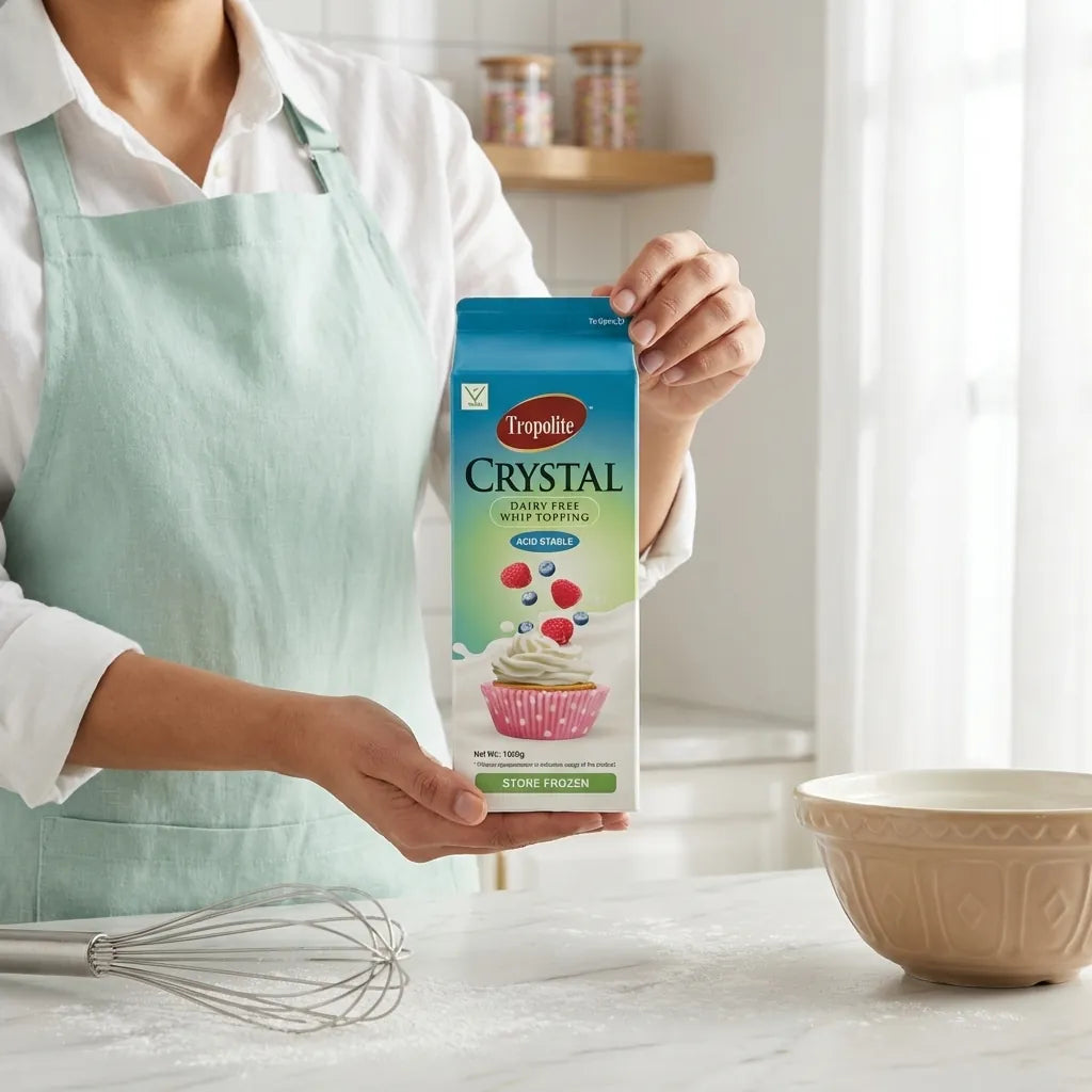 Tropolite Crystal Whip Topping Cream 1L