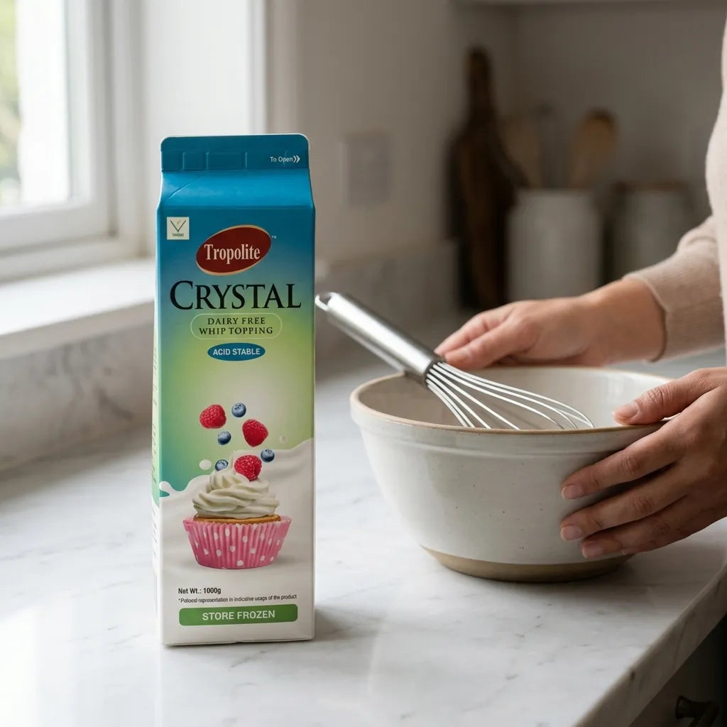 Tropolite Crystal Whip Topping Cream 1L