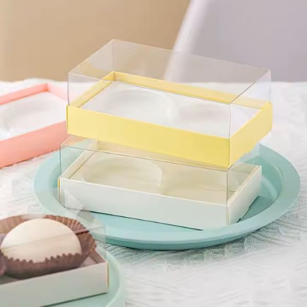 Clear Lid Dessert Box 14.5x7.8x5.3 cm