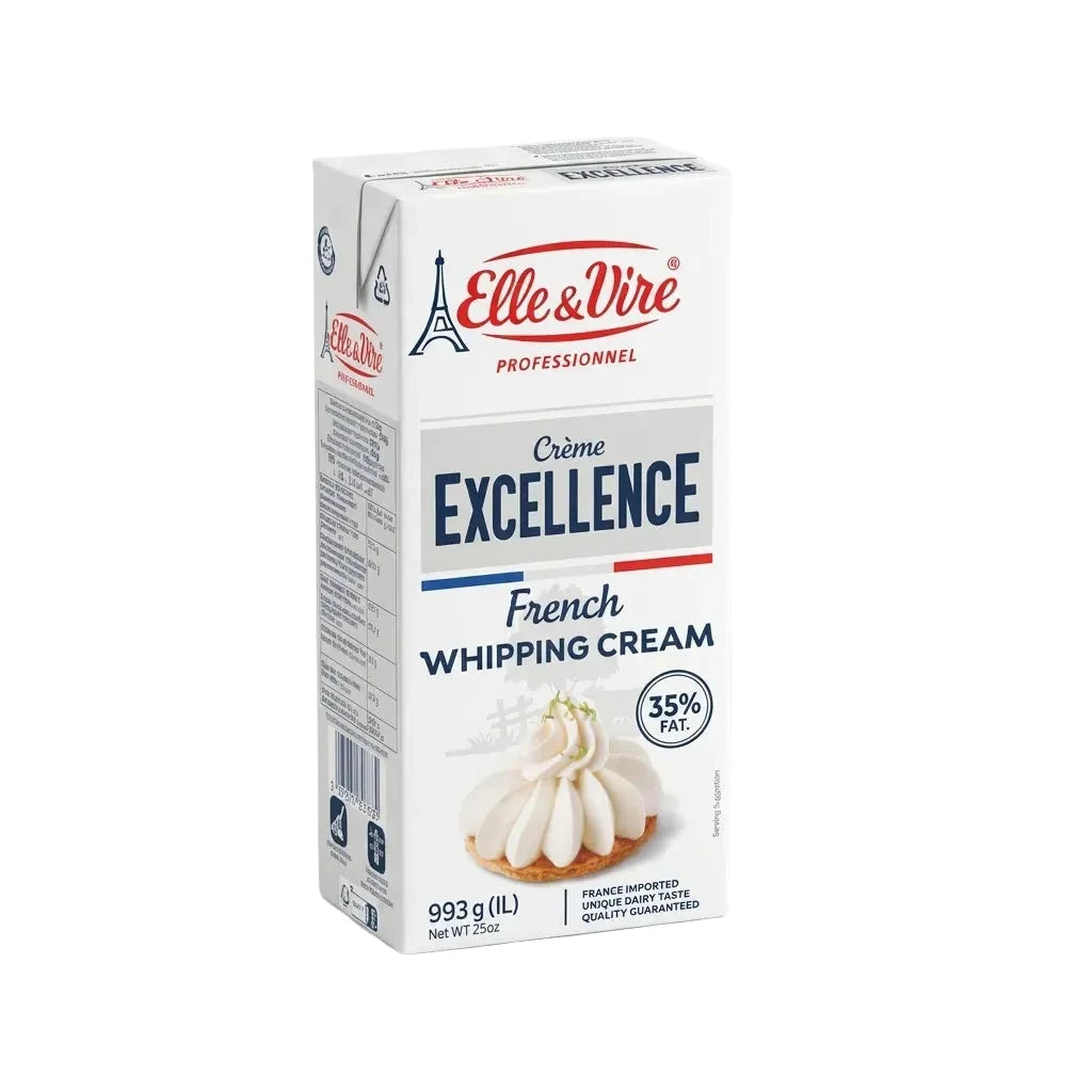 Elle &amp; Vire Whipping Cream, France 1 LTR