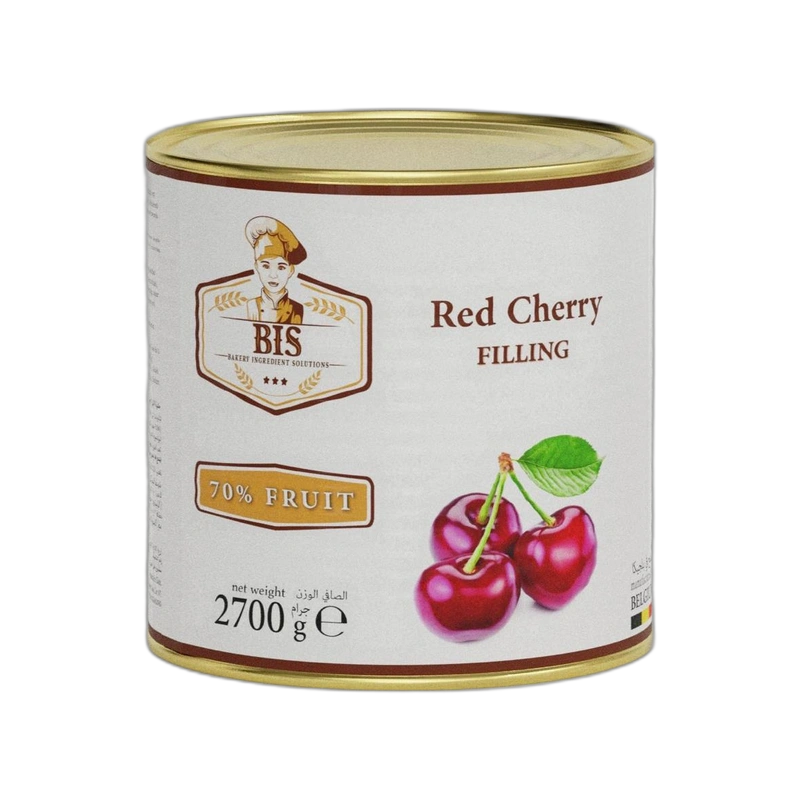 BIS 70% Fruit Filling Red Cherry 2.7KG