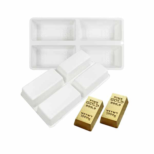 Gold Bar Silicone Mould