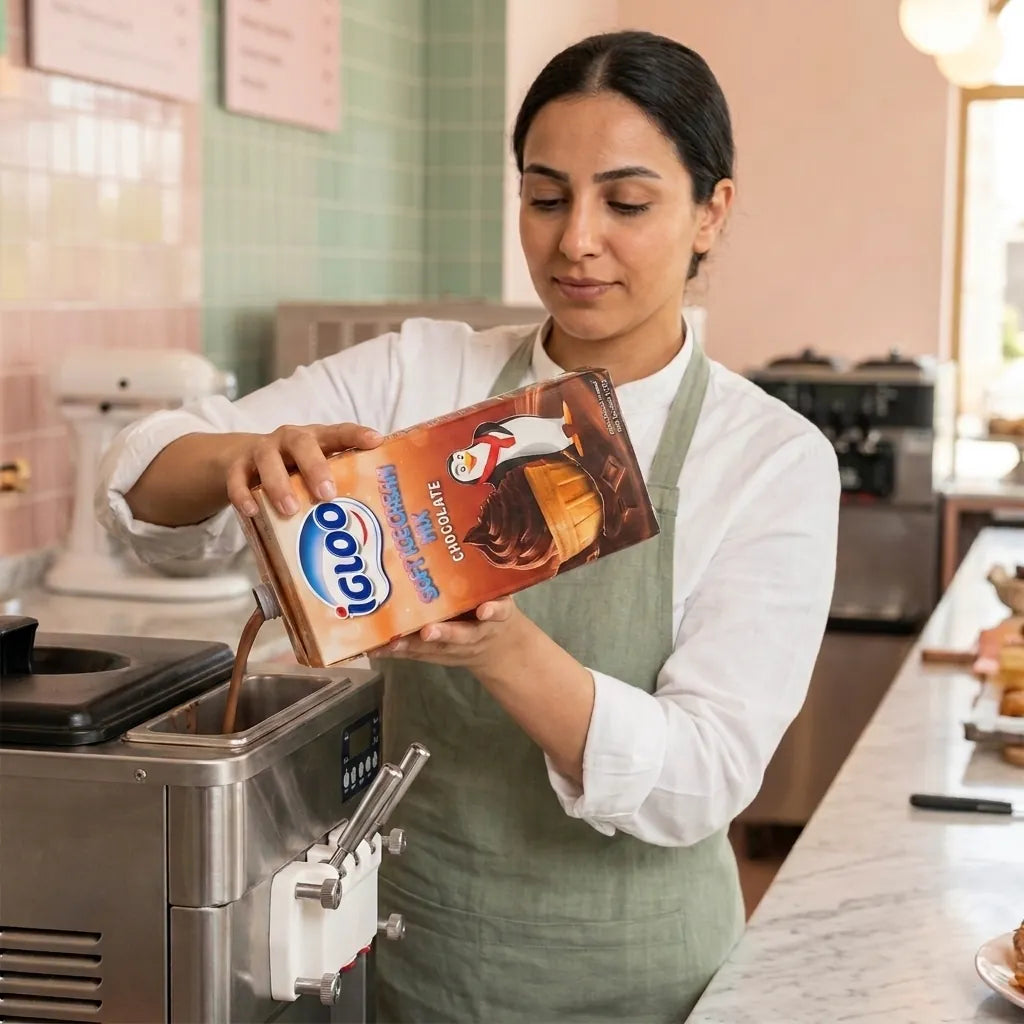 Igloo Chocolate Soft Ice Cream Mix 1L