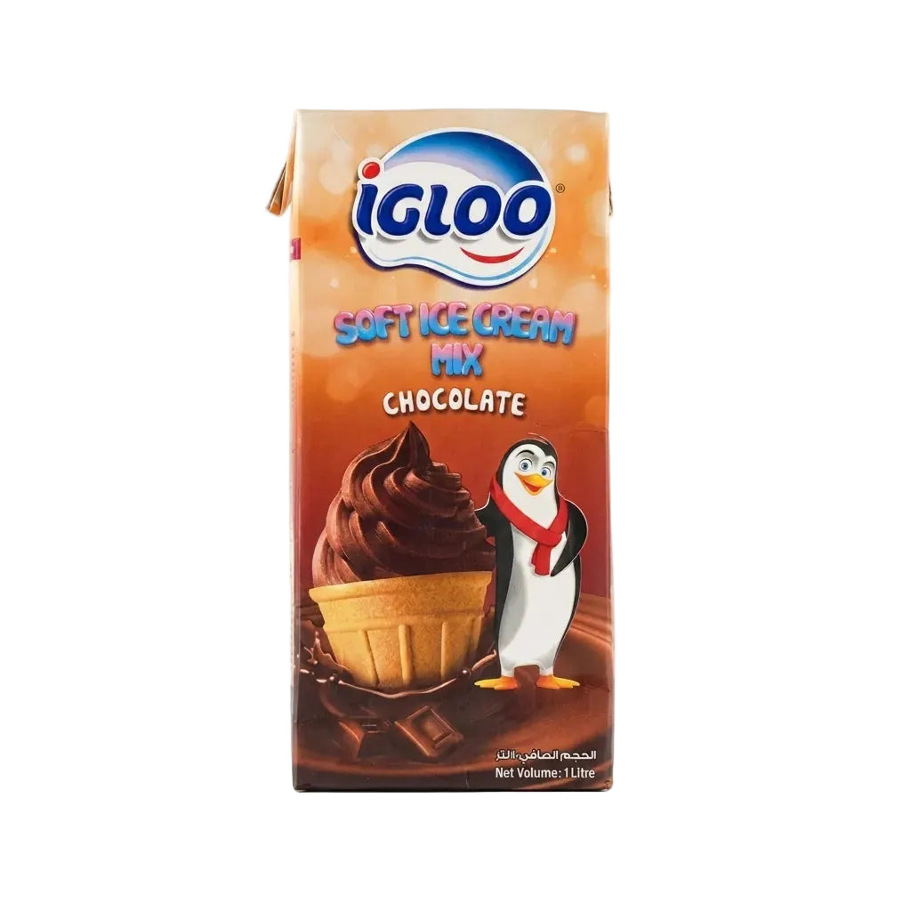 Igloo Chocolate Soft Ice Cream Mix 1L