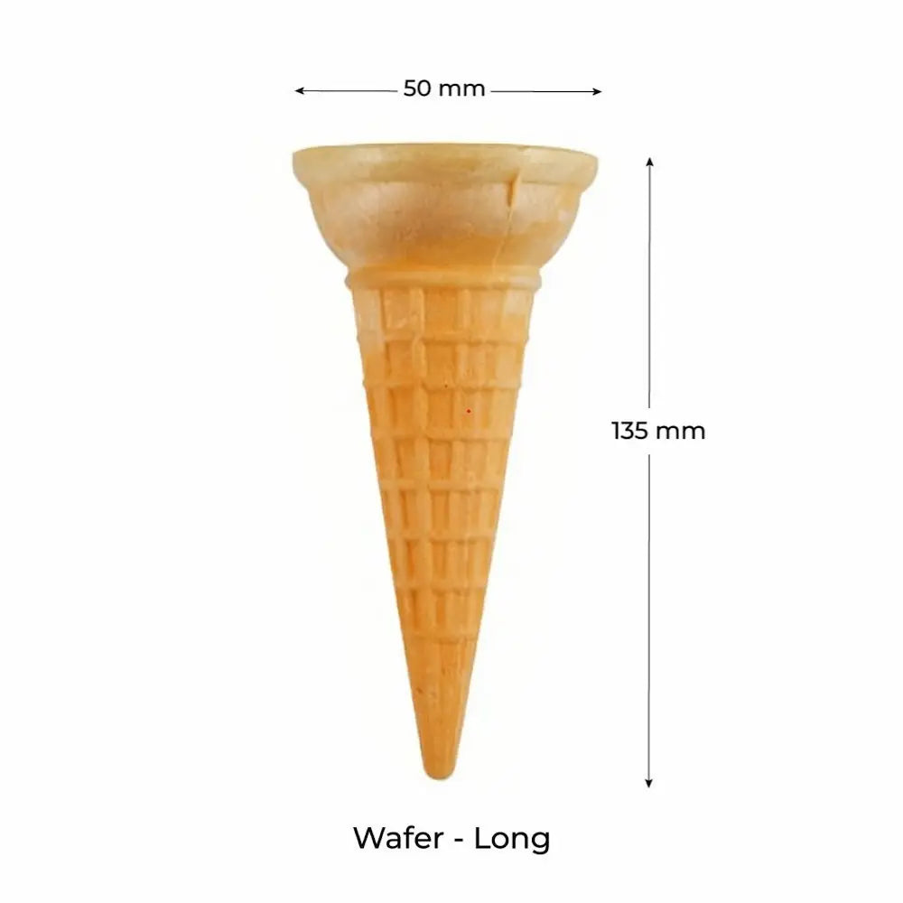 Wafer Cups Long 70x6pc
