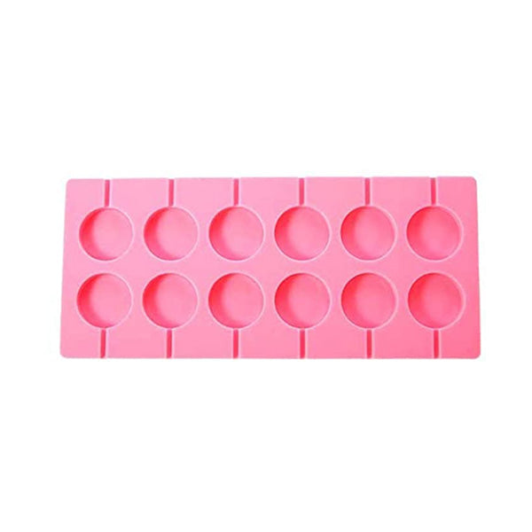 Lollipop Silicone Mould 12 - Cavity