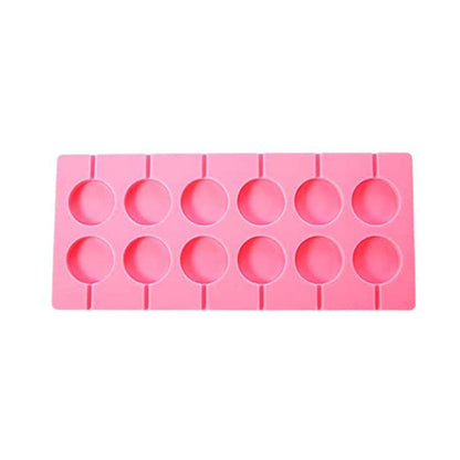 Lollipop Silicone Mould 12 - Cavity