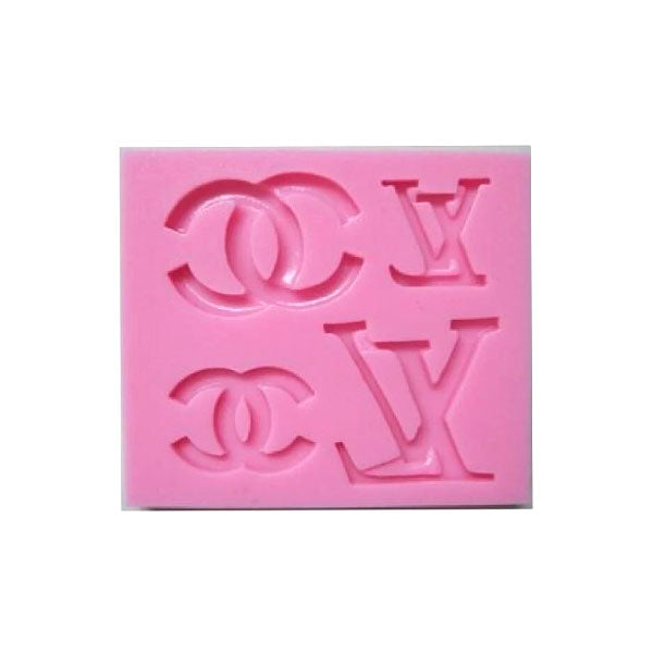 Louis Vuitton &amp; Chanel Logo Silicone Mould