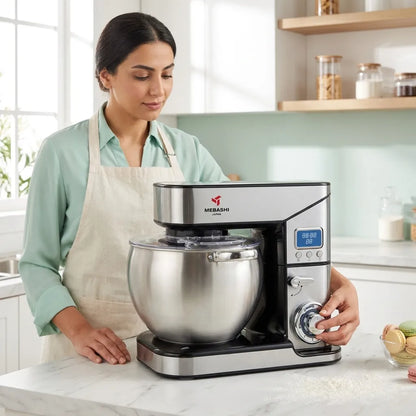 MEBASHI 10L Stand Bowl Mixer with LED Indicator ME-SBM1115 – 2000W
