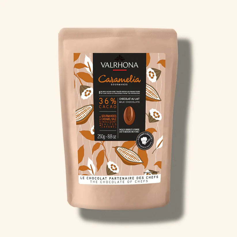 Valrhona Milk Gourmet Chocolate Caramelia 36% 250g