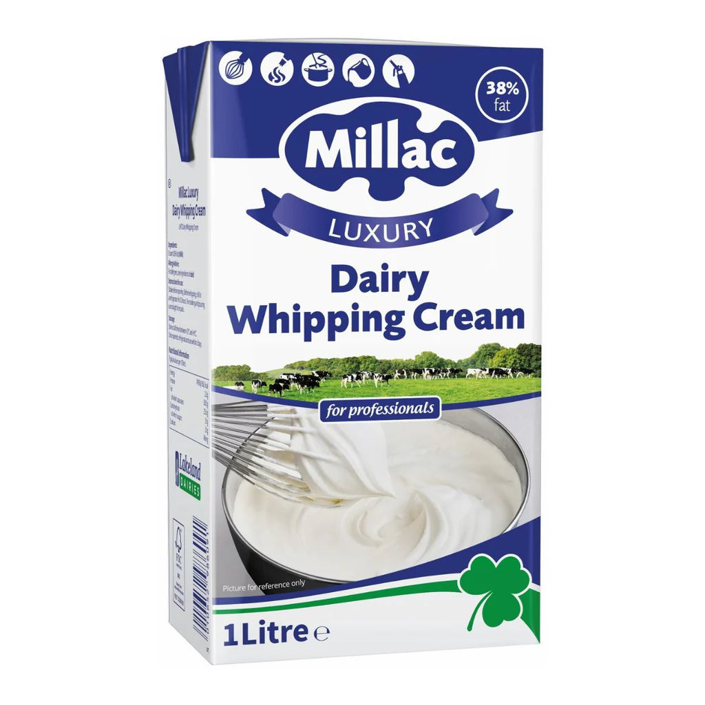 Millac Diary Whipping Cream 38% 1Ltr