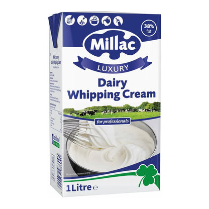Millac Diary Whipping Cream 38% 1Ltr