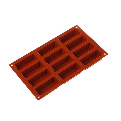 Mini Rectangle Cakes Mould - 12 Cavity