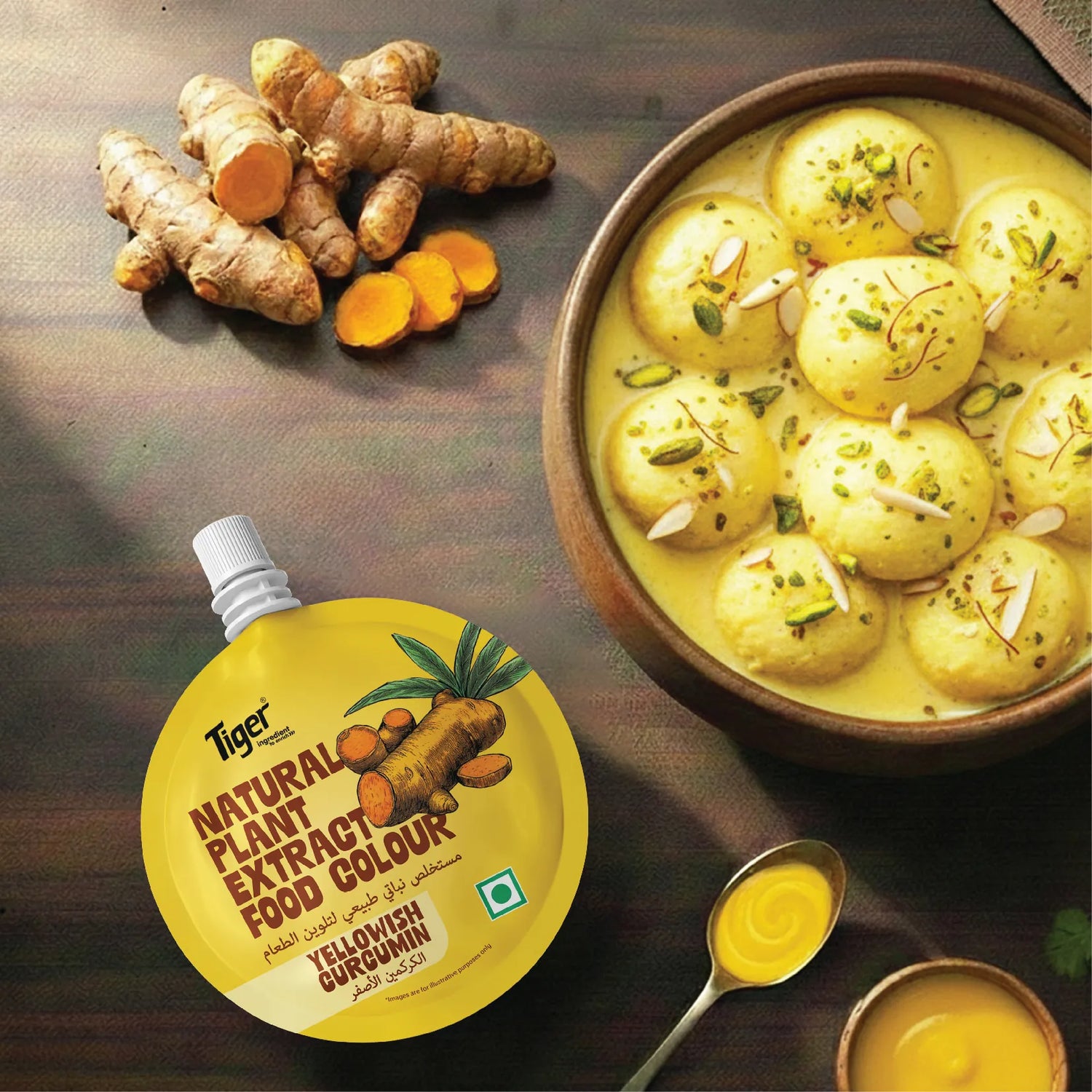 Tiger Natural Food Colour Yellow