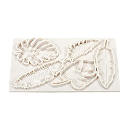 Palm Tropical Leaves Silicone Mold