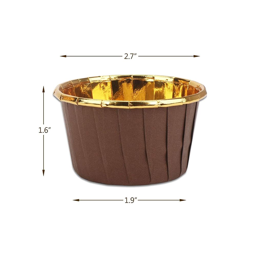 Aluminium Foil Ramekins Baking Cups 50PCS
