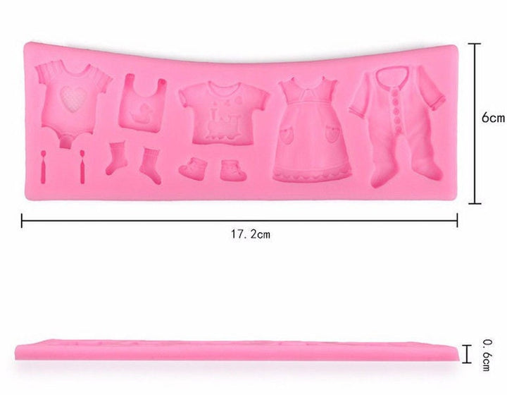 Baby Shower Silicone Mould