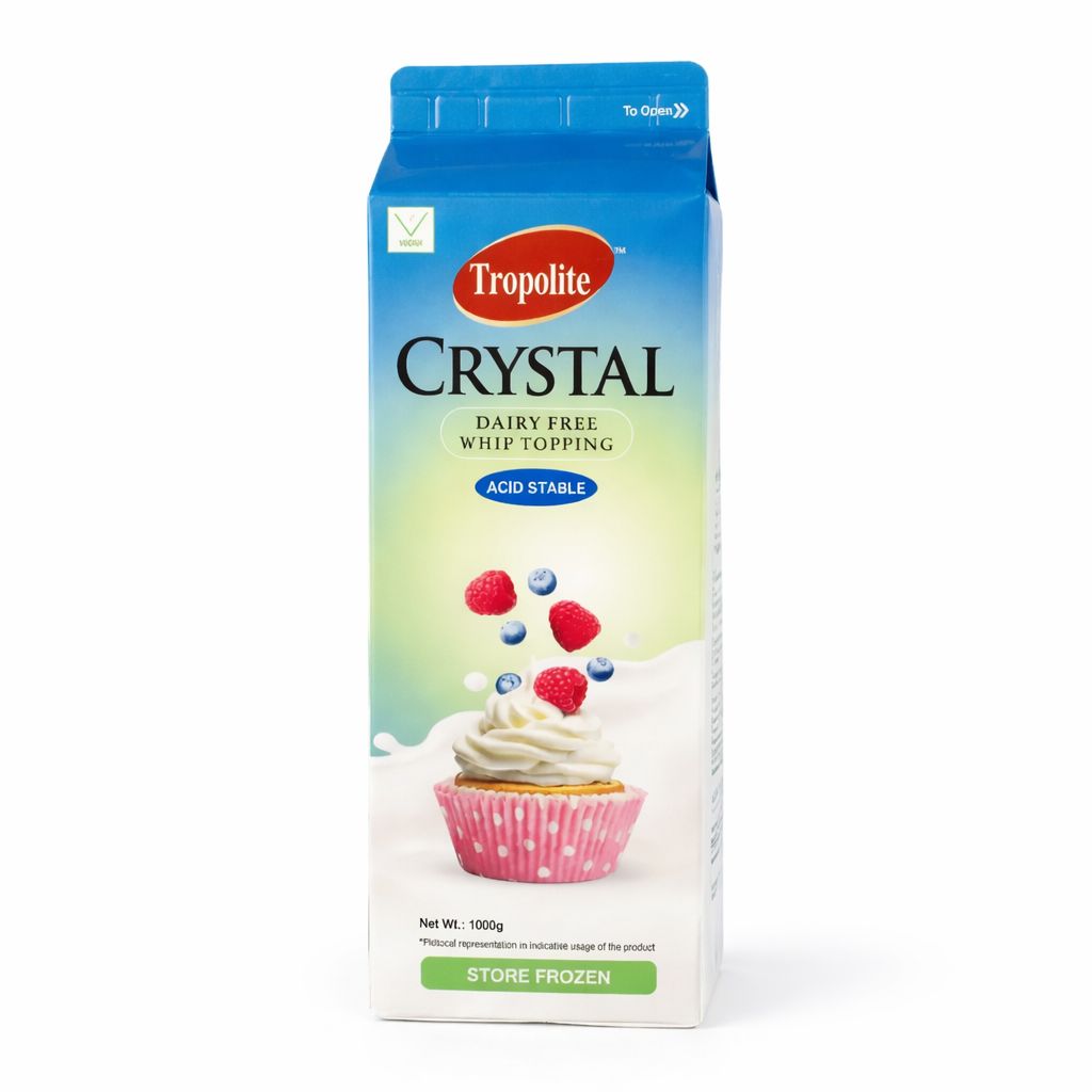 Tropolite Crystal Whip Topping Cream 1L