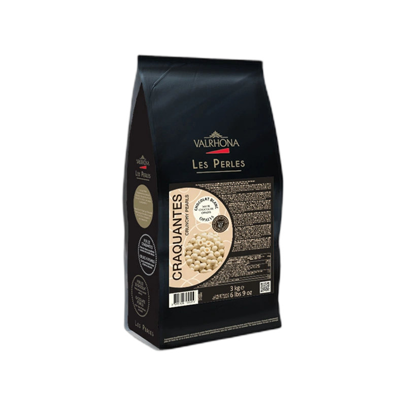 Valrhona Crunchy Pearls Opalys White Chocolate 35% 3KG