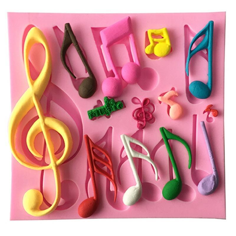 Music Notes Silicone Mould