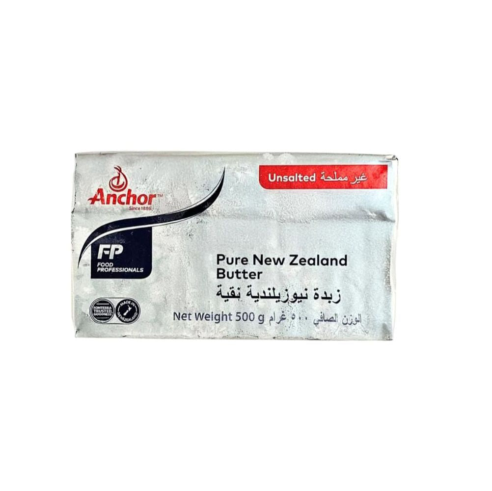 Anchor Pure New Zealand Butter packaging on a white background