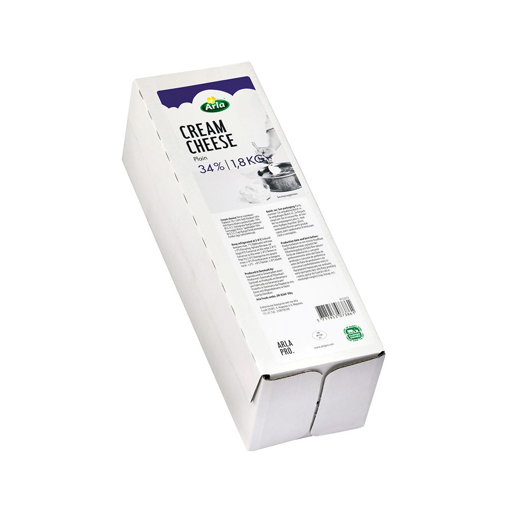 Arla Pro Cream Cheese Block 34% 1.8kg