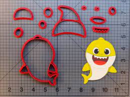 Baby Shark Cookie Cutter Set