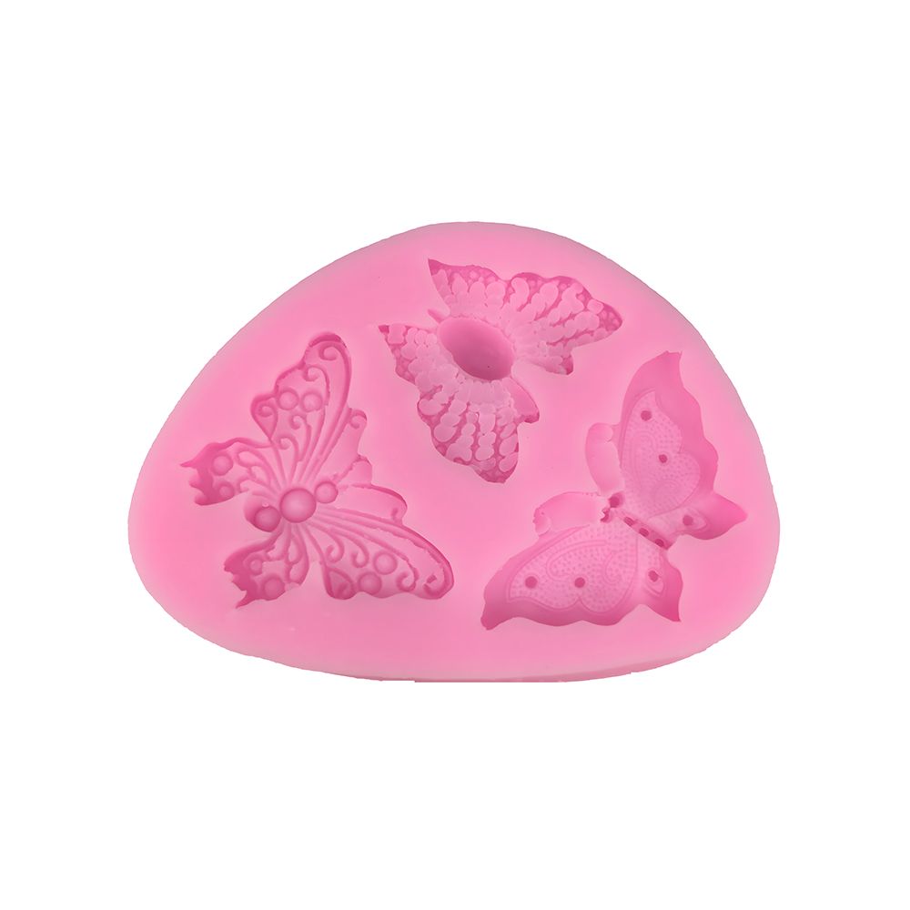 Butterflies Silicone Mould (3 cavity)