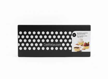 Confiletas Butter Sweet Mini Round Tart 40mm 245pcs