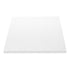 A 14-inch square cake drum thick board in white, featuring a textured surface. The board has a clean, even edge and is designed for supporting cakes or decorative items.