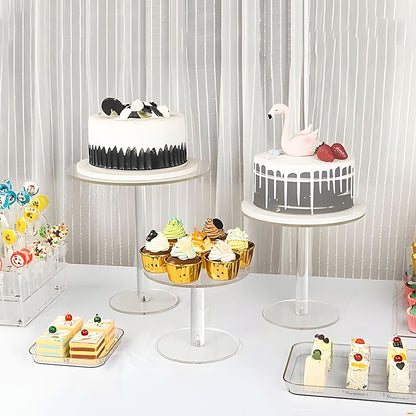 Acrylic Round Cake Stand