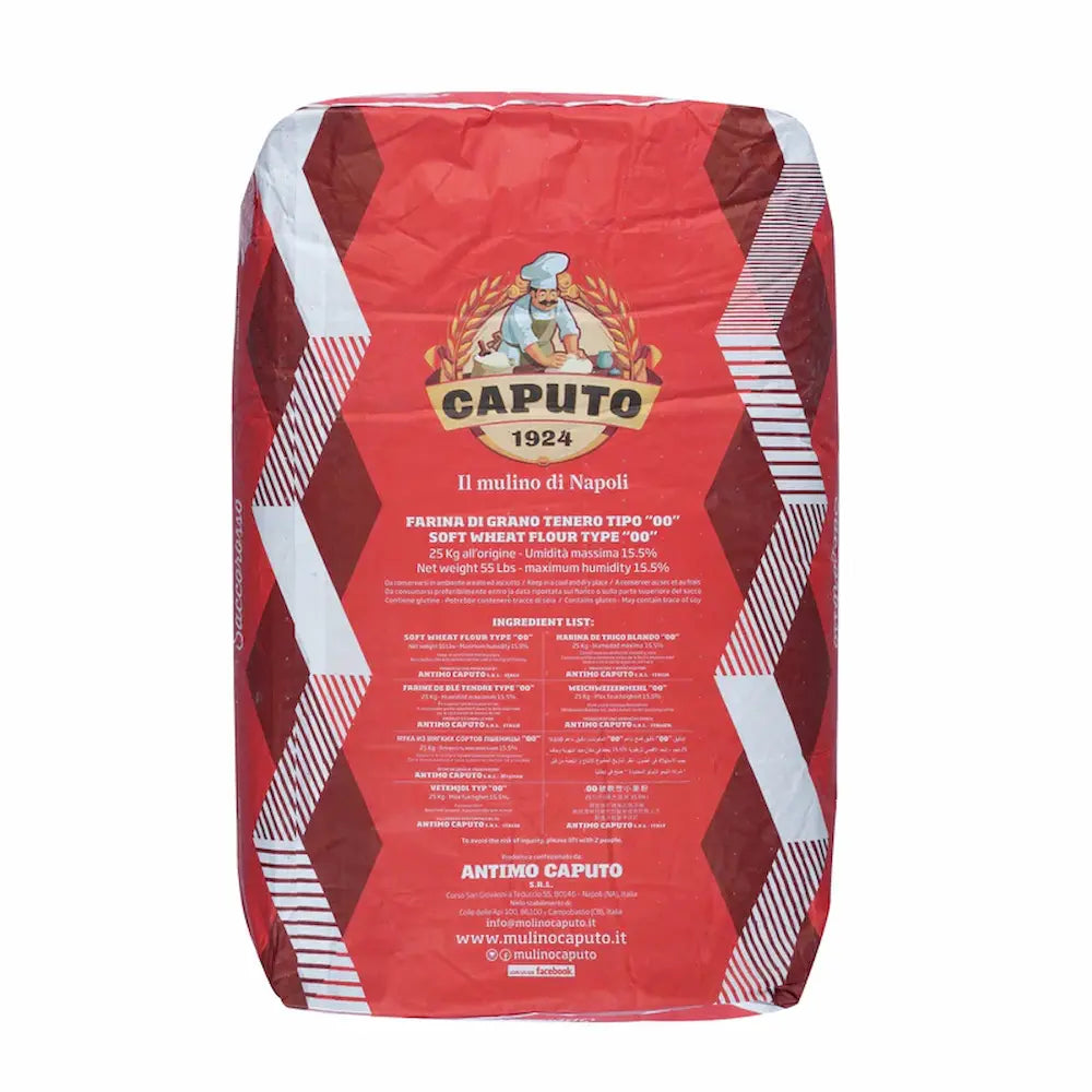 Caputo Red Saccorosso 00 Pizza Flour 25kg – Product of Naples, Italy