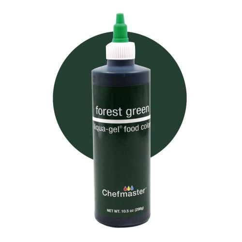 Chefmaster Liqua-Gel Color Forest Green 10.5oz/298g