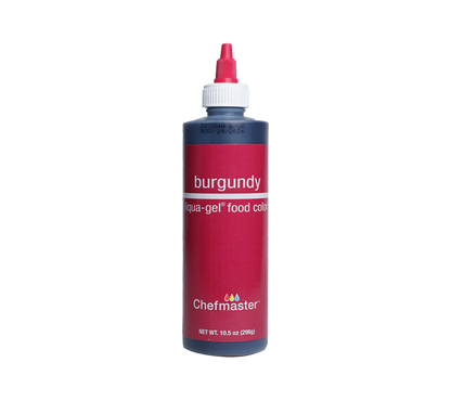 Chefmaster Liqua-Gel Color Burgundy 10.5oz/298g