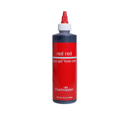 Chefmaster Liqua-Gel Color Red Red 10.5oz/298g