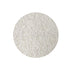 Close-up of numerous small white cylindrical granules densely packed in a circular arrangement against a white background, conveying a minimalistic tone.