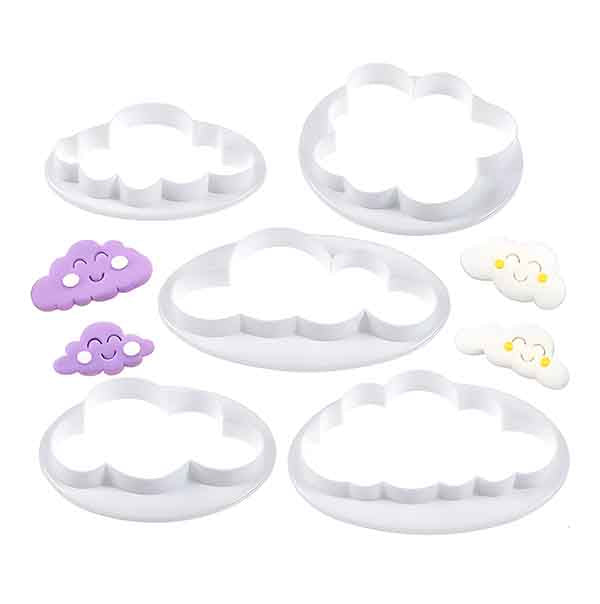 5pc Cloud Cookie Cutter