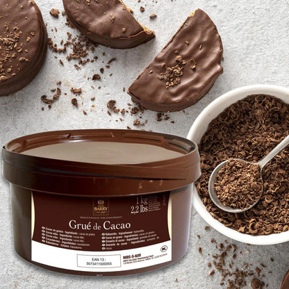 Cacao Barry Roasted Cocoa Nibs - 1kg Bucket