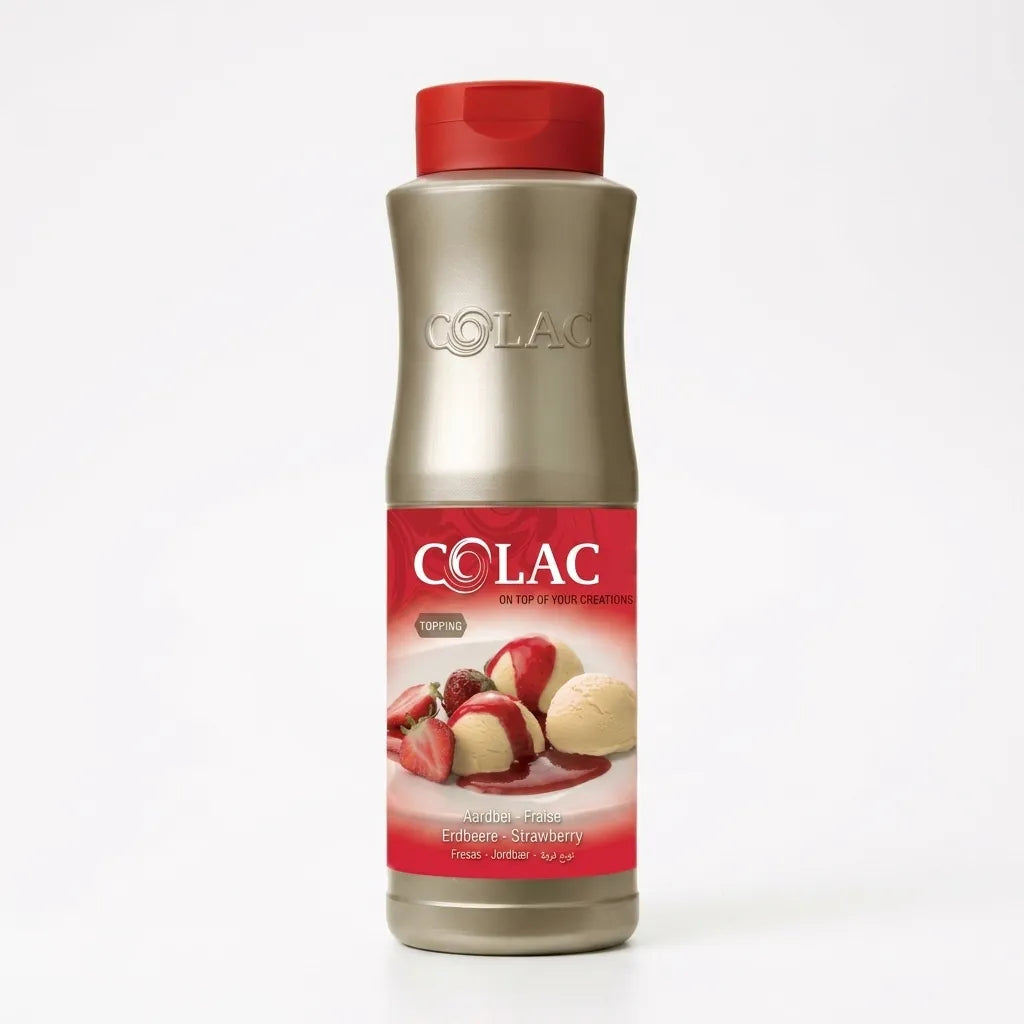 Colac Topping Sauce Strawberry 1L