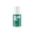 A small white bottle with a green label displaying the text "Colour Mill" in bold white letters. It reads "Emerald" below, indicating an oil blend.