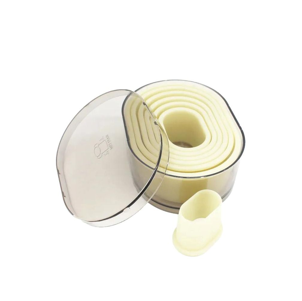 Oval Shape Cutter Set – 7 Sizes