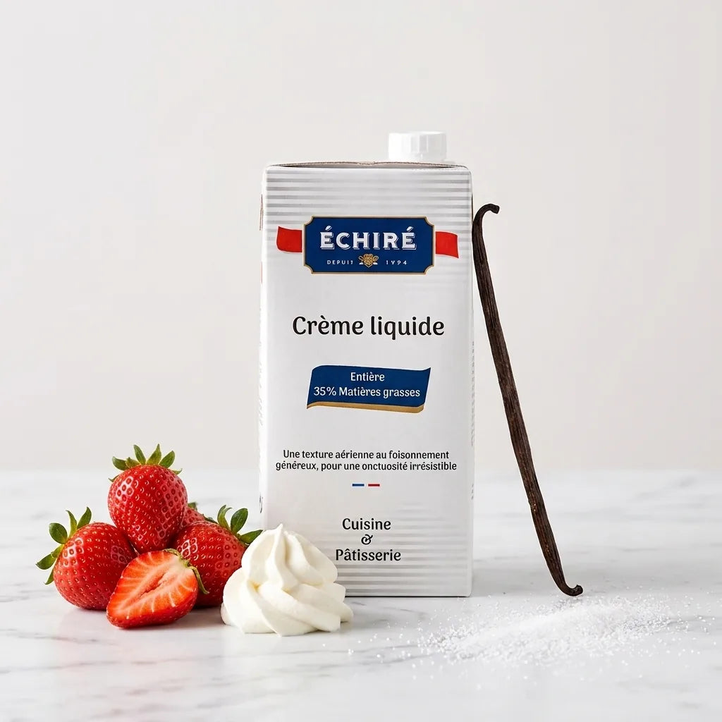 Echire 35% Fat Diary Whipping Cream 1L