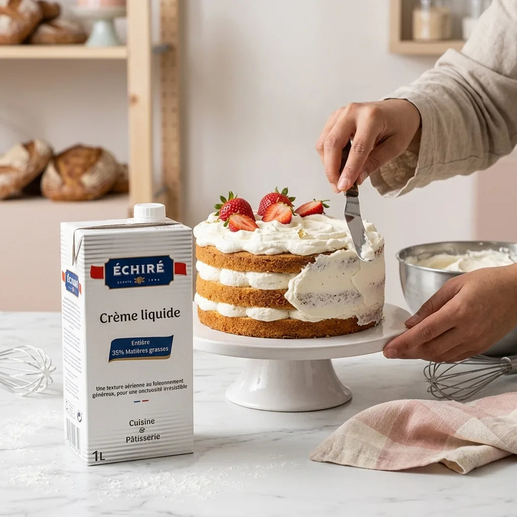 Echire 35% Fat Diary Whipping Cream 1L